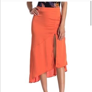 Free People Lola slit skirt